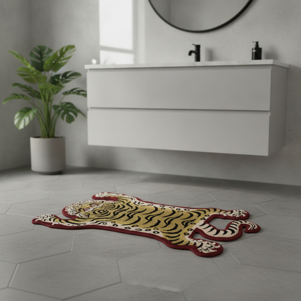 Shape Originale Bath Mat - bathroom setting