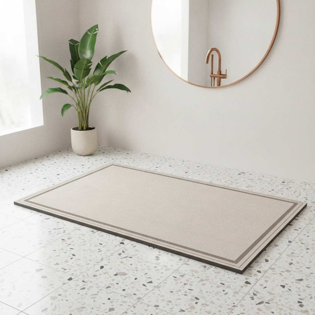 Diatomite Large Size Bath Mat