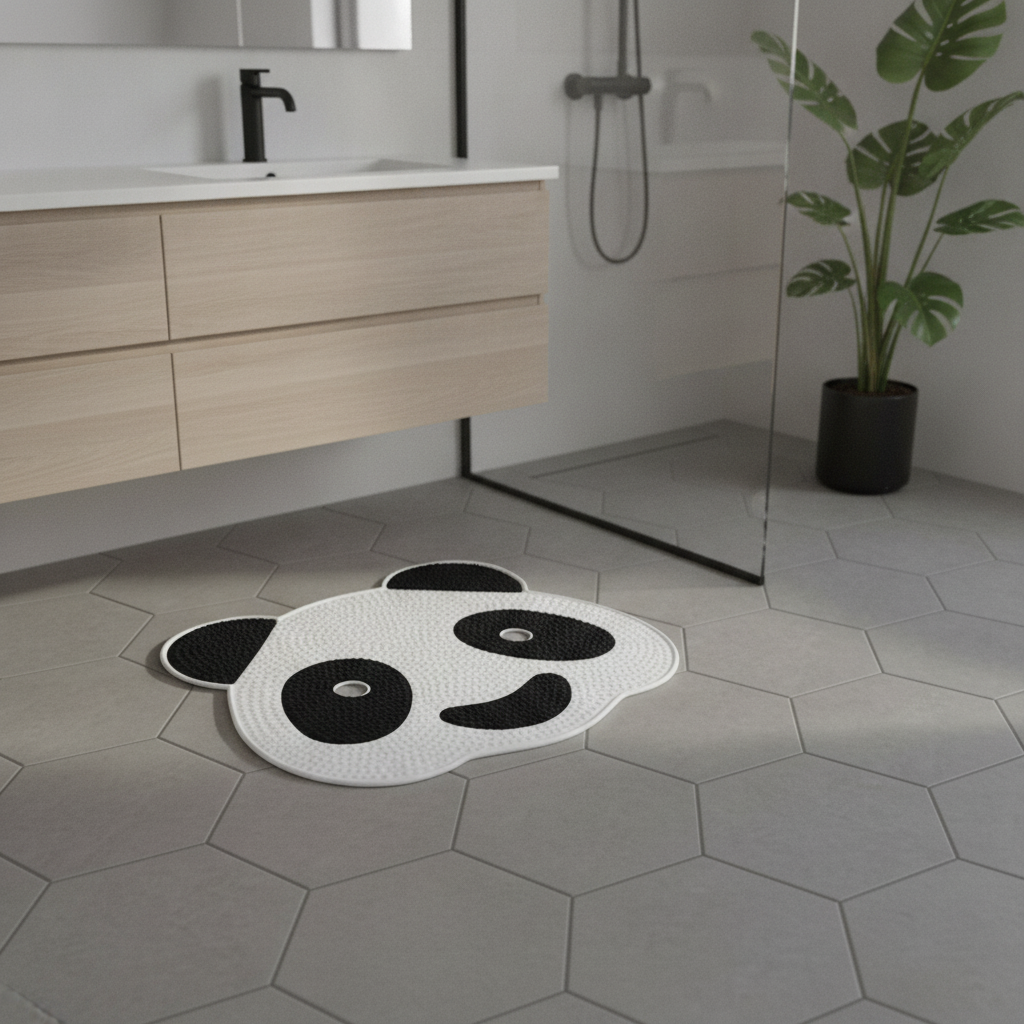 Panda Bath Mat