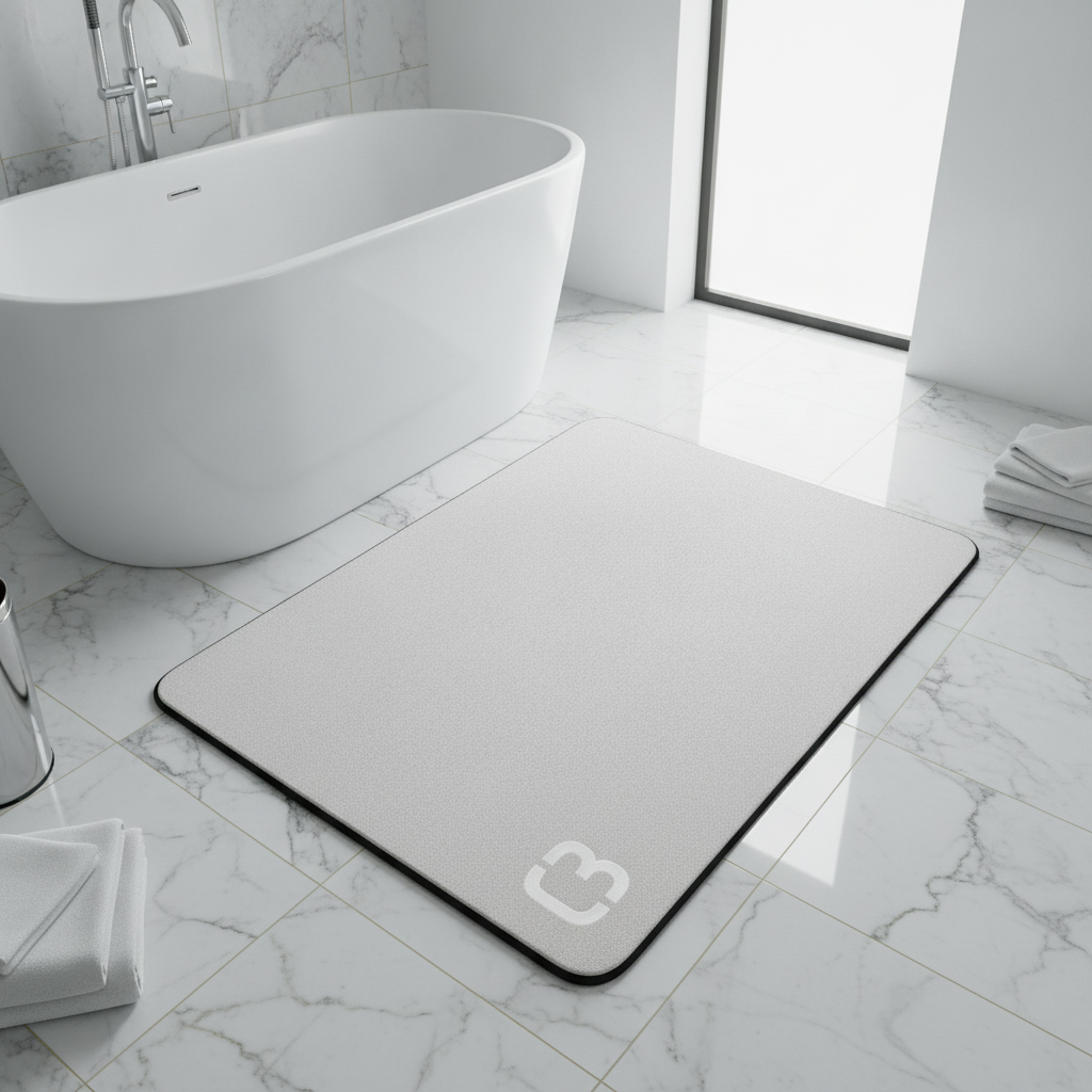 Large Memory Foam Bath Mat