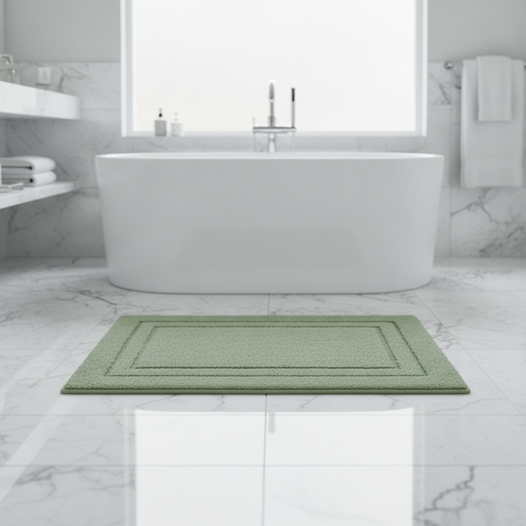 Absorbent Bathroom Rug