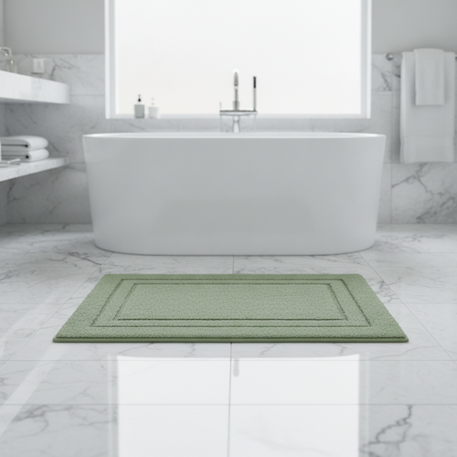 Absorbent Bathroom Rug