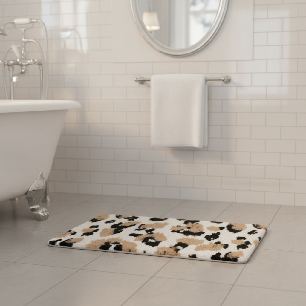 Leopard Bath Mat
