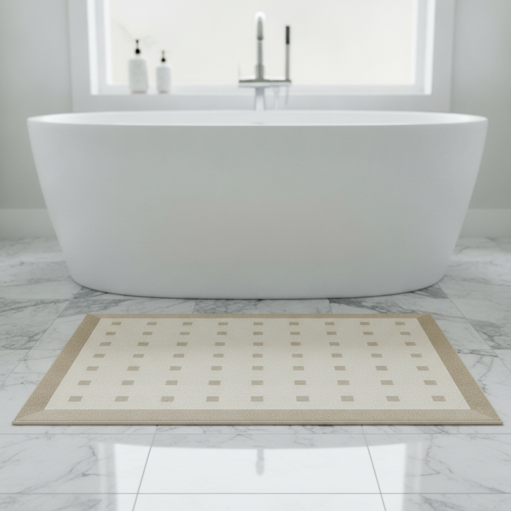 Diatomite Classic Design Bath Mat