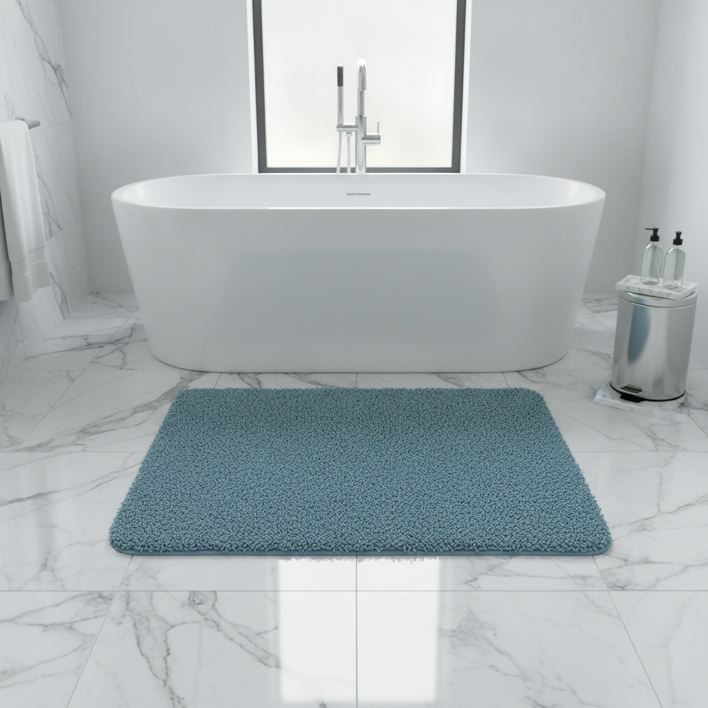 Fluffy Bathroom Rug