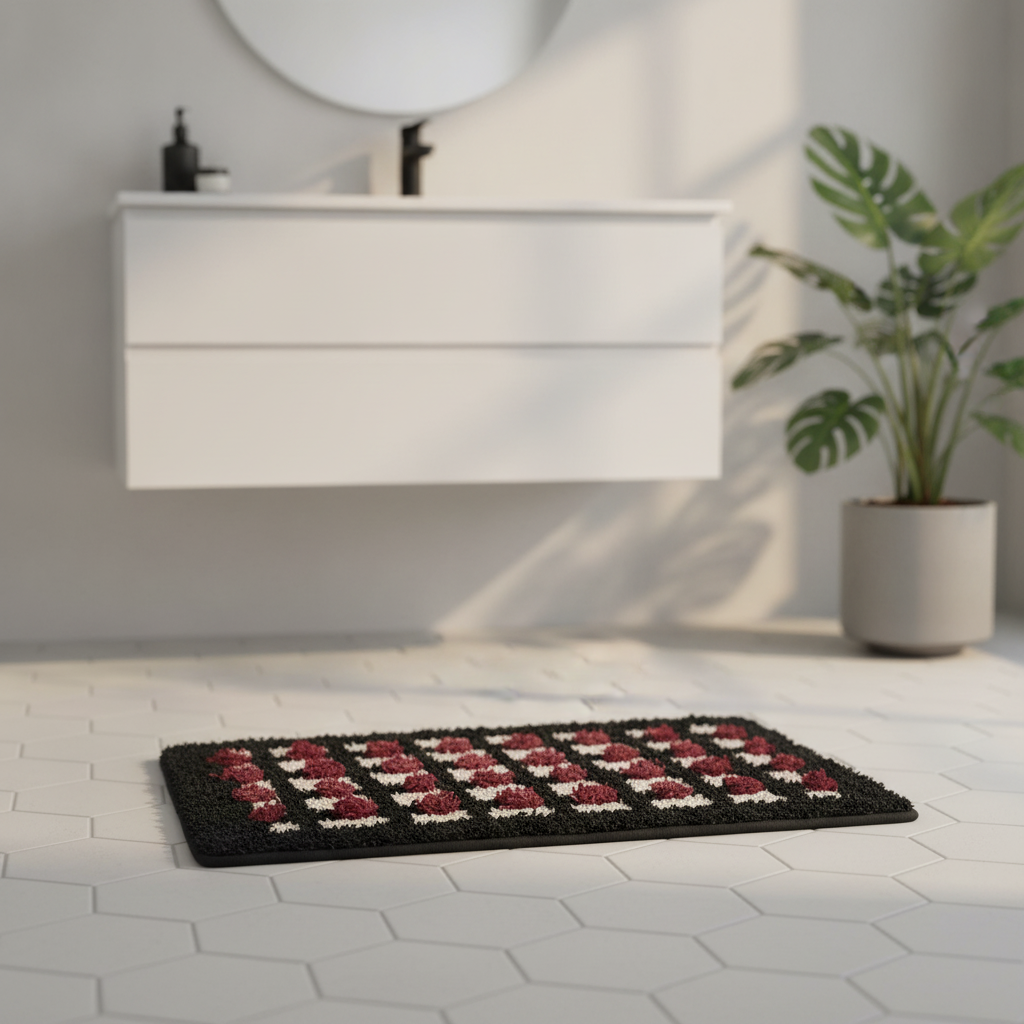 Geometric Bath Mat