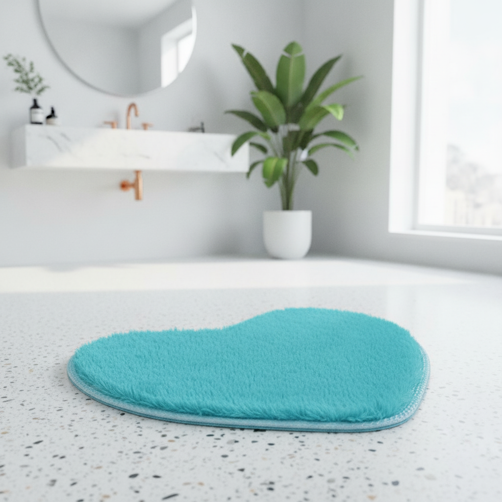 Microfiber Caterpillar Bath Mat