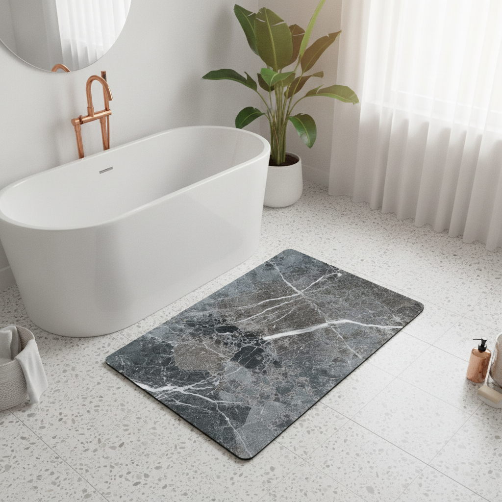 Large Design Non-Slip Bath Mat