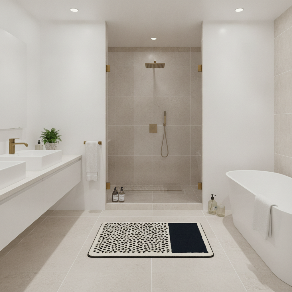 Modern Bath Mat