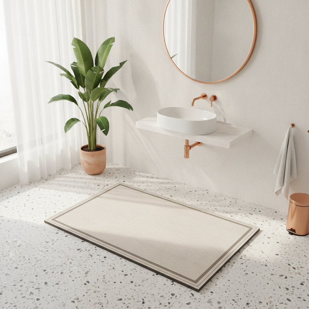 Diatomite Large Size Bath Mat