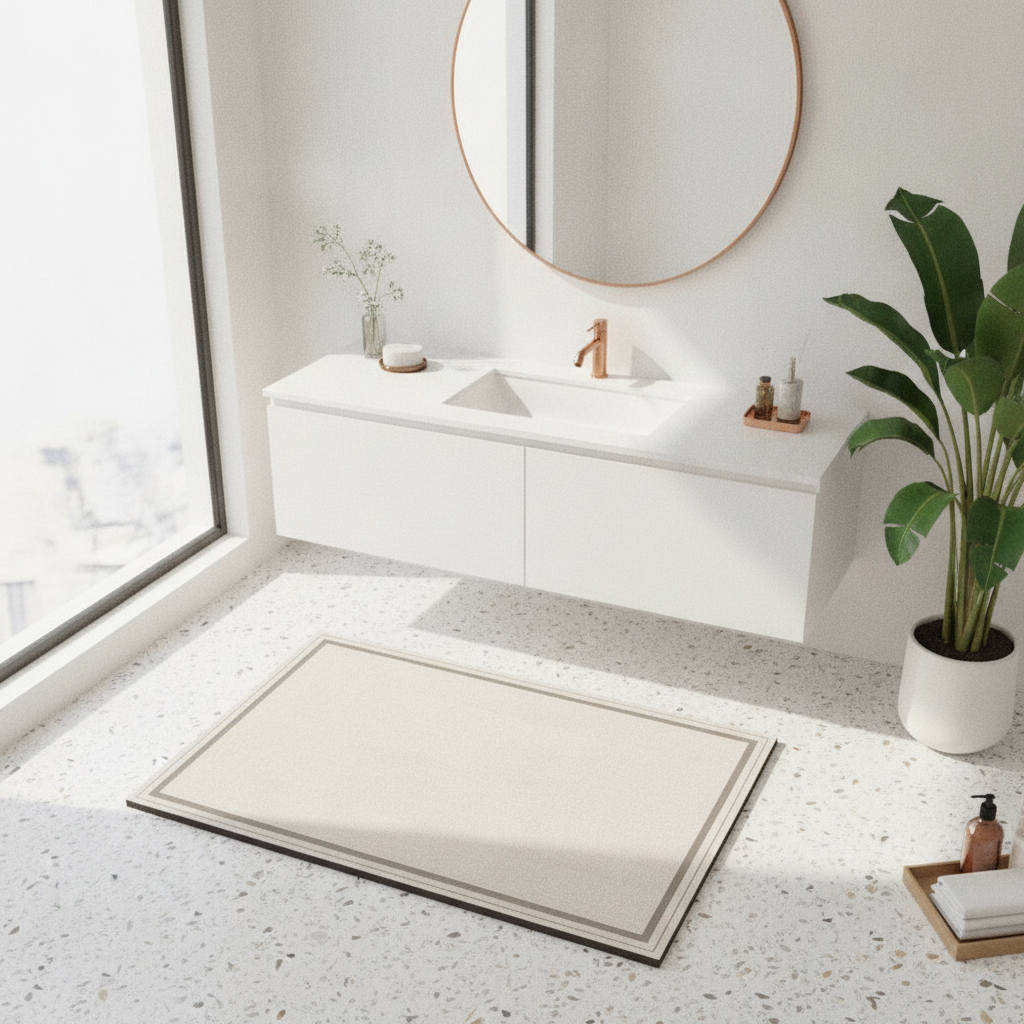 Diatomite Large Size Bath Mat