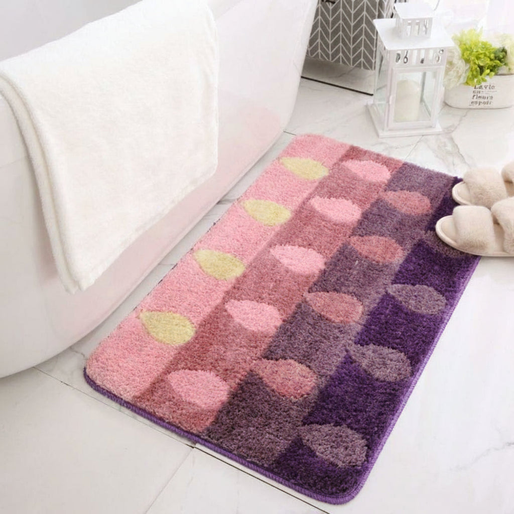 Design Pink Bath Mat