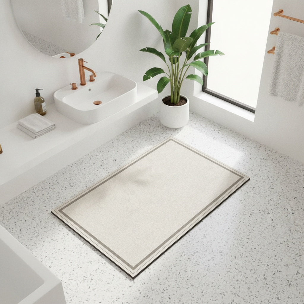 Diatomite Large Size Bath Mat