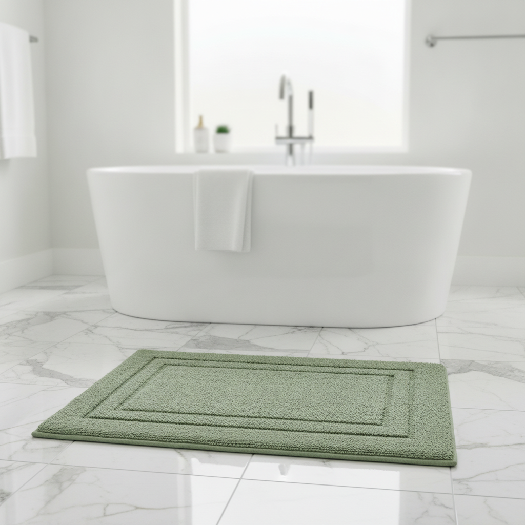 Absorbent Bathroom Rug