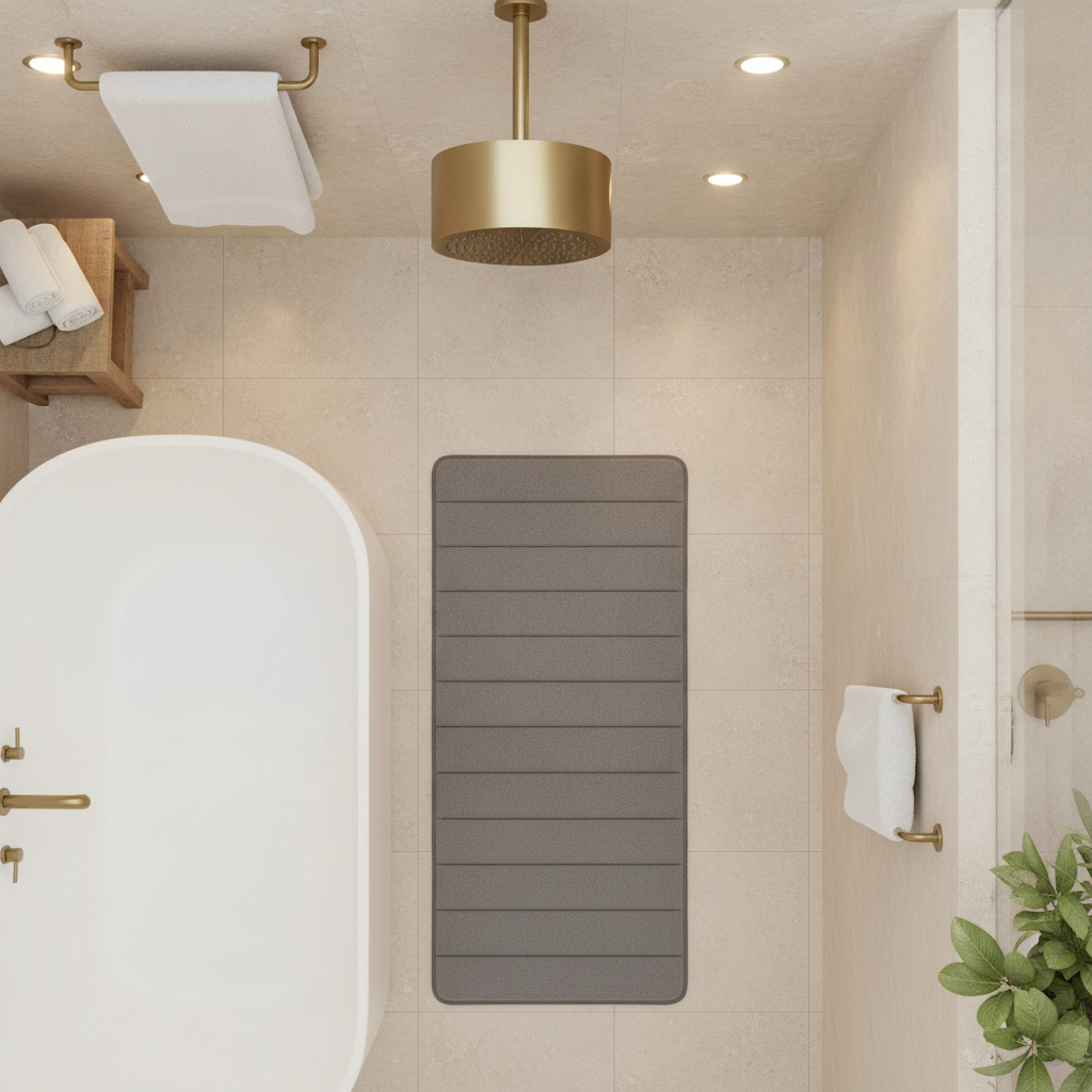 Thick Long Bath Mat - color variations