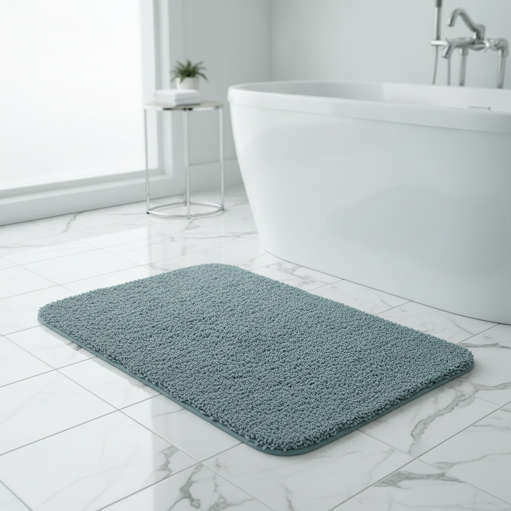 Fluffy Bathroom Rug