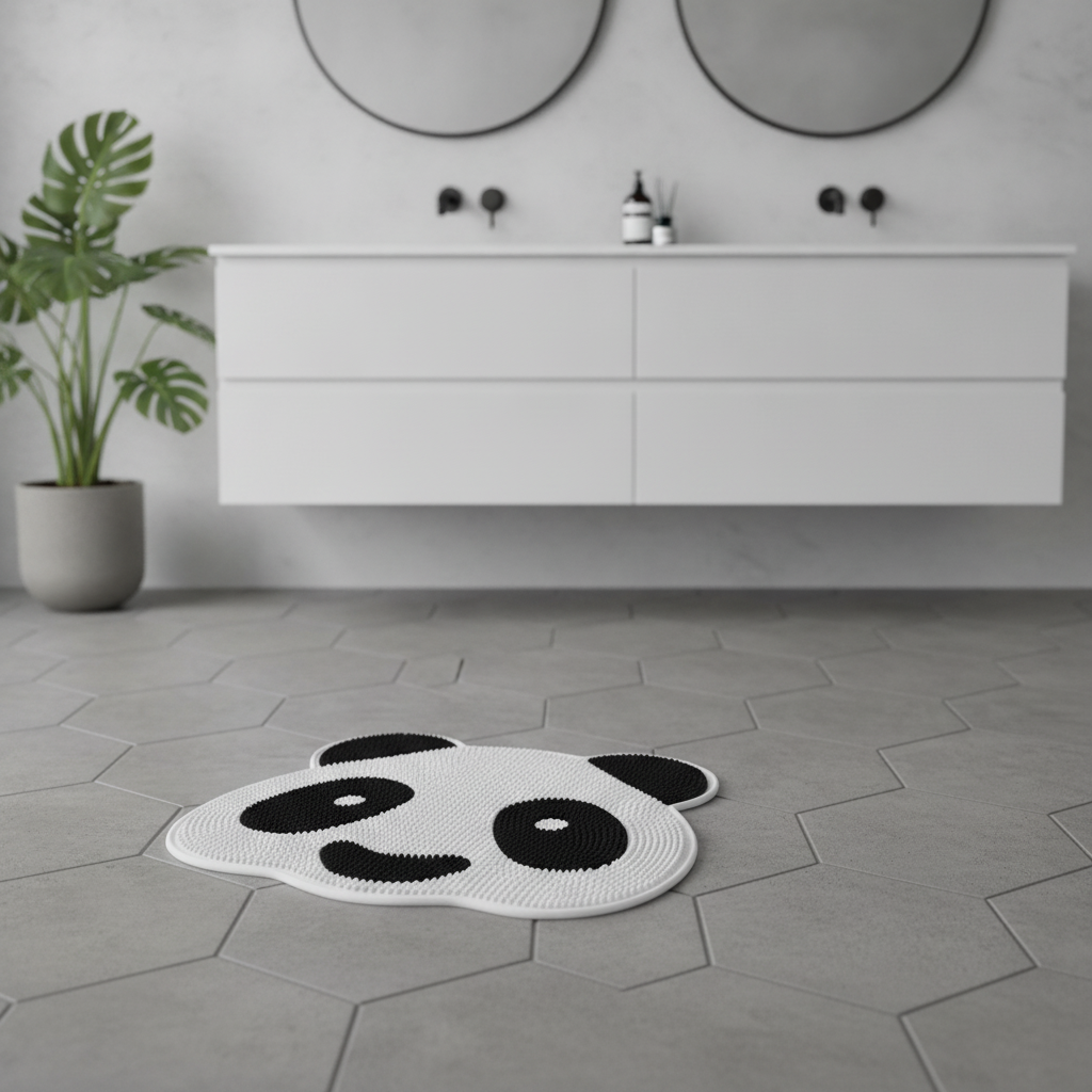 Panda Bath Mat