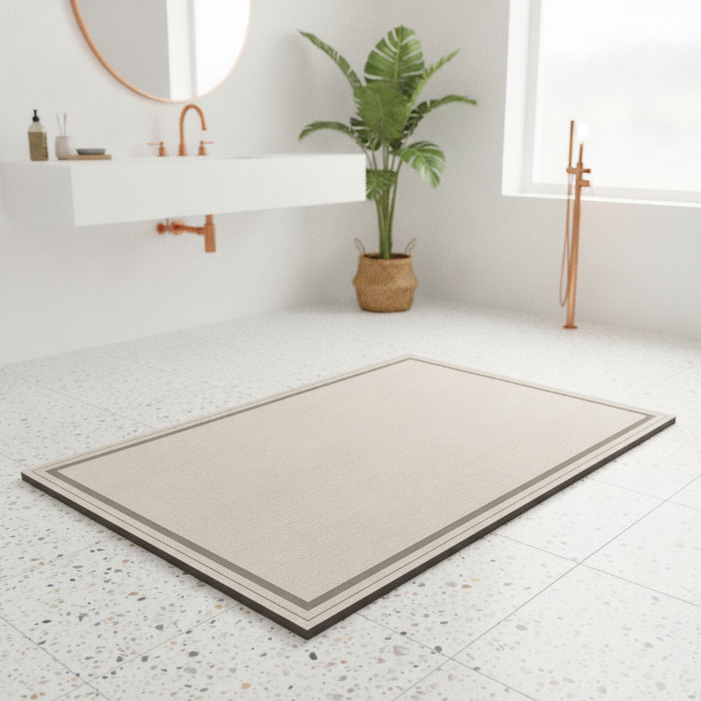 Diatomite Large Size Bath Mat