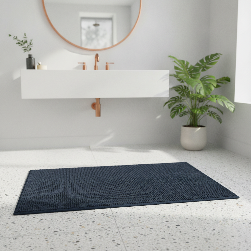 Soft Thin Bathroom Rug