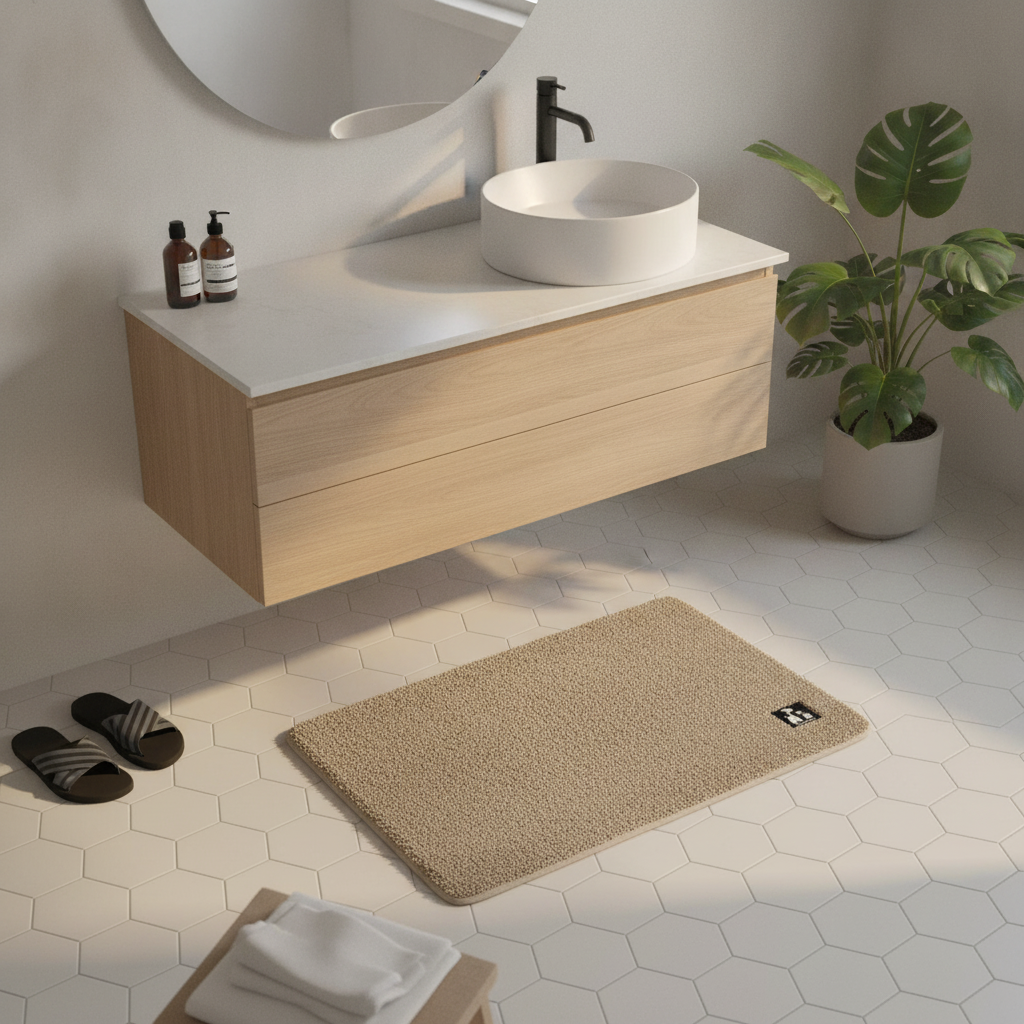 Fluffy Non-Slip Bath Mat