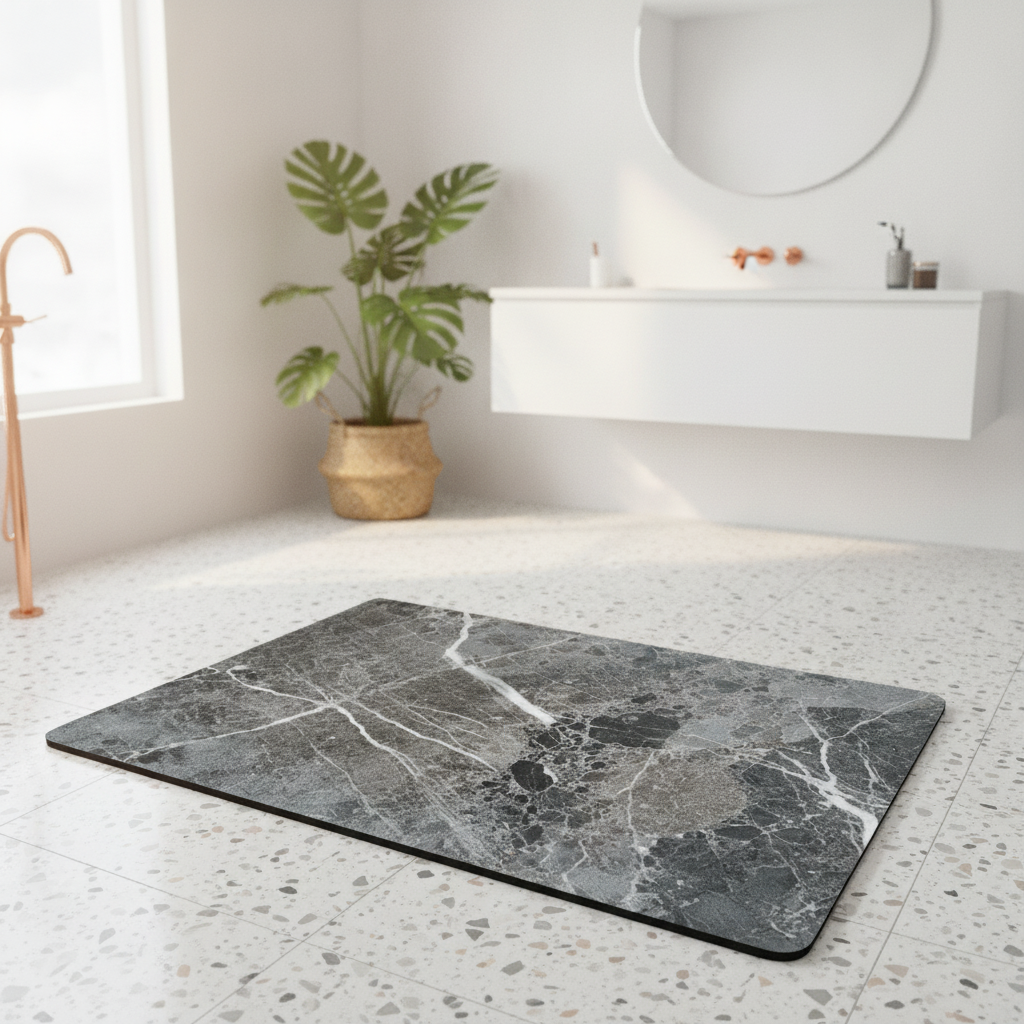 Large Stone Bath Mat