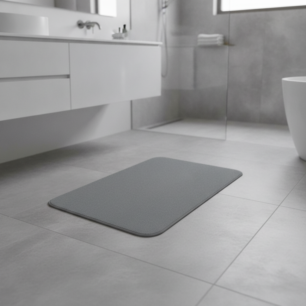 Absorbent Diatomite Bath Mat