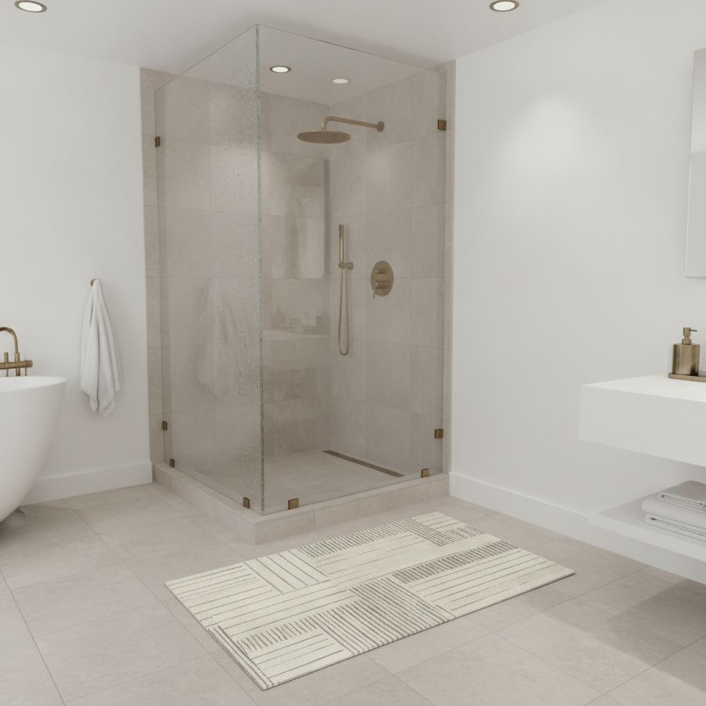 Diatomite Dark Bath Mat