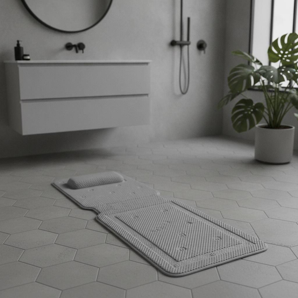 Bathrug Xxl Bath Mat - bathroom setting