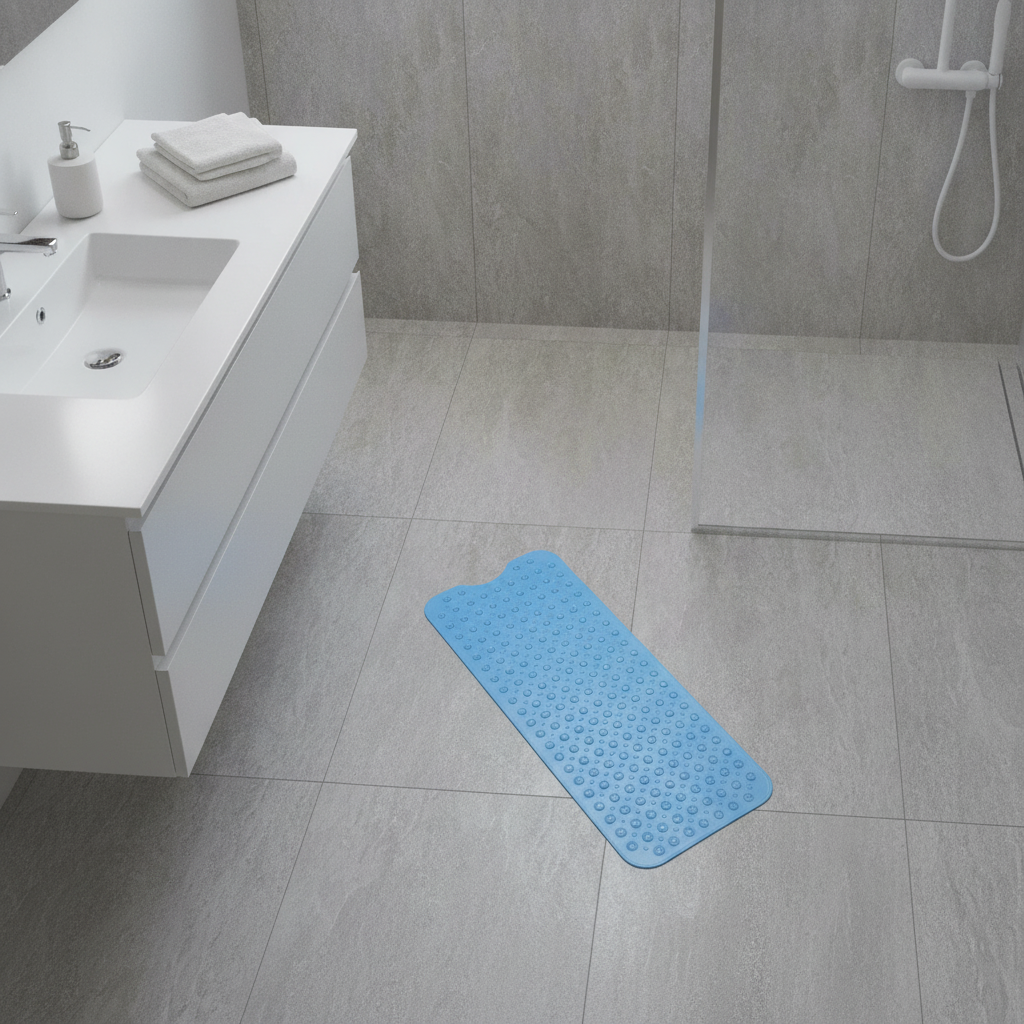 Bathtub Bottom Non-Slip Bath Mat - close-up texture