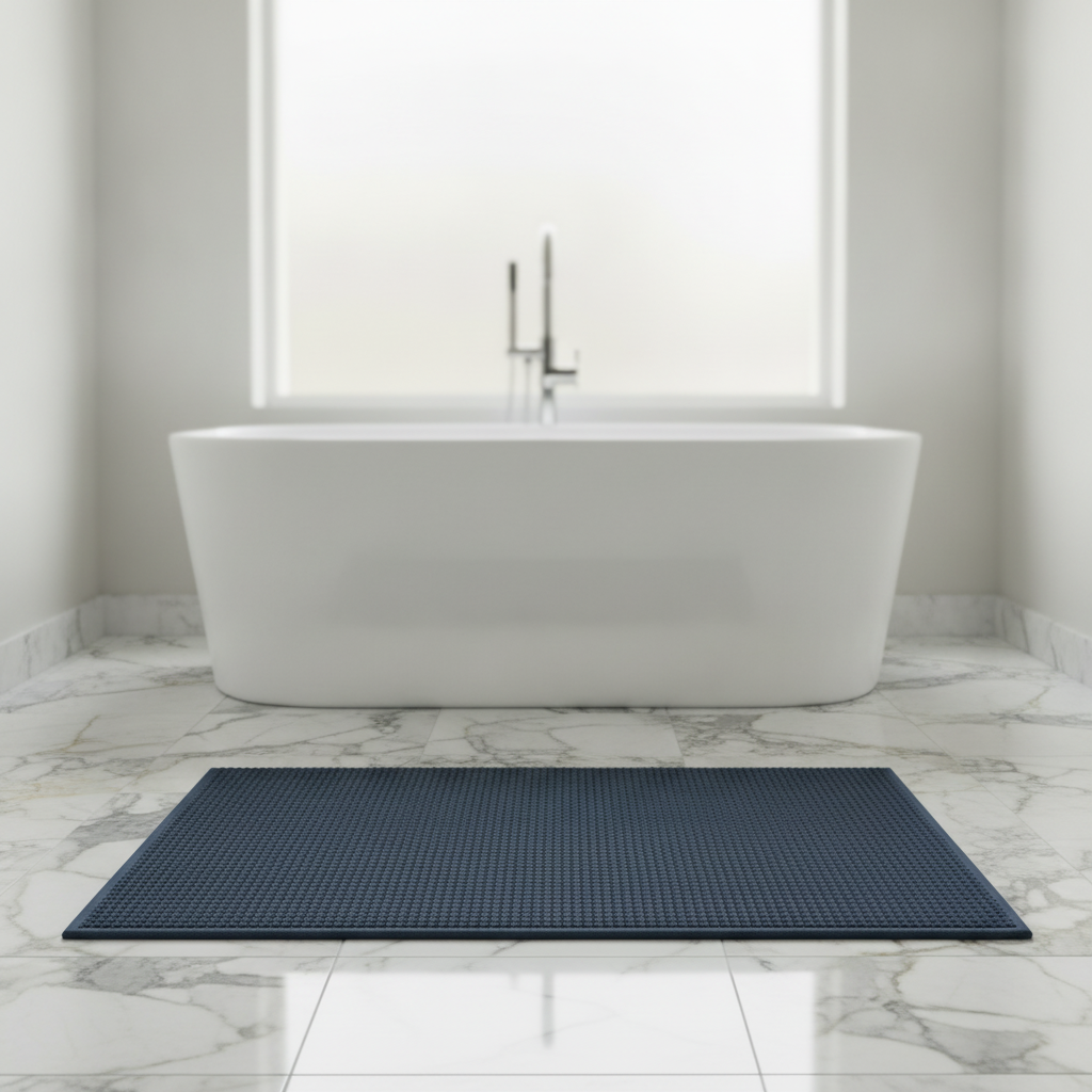 Blue Navy Bath Mat
