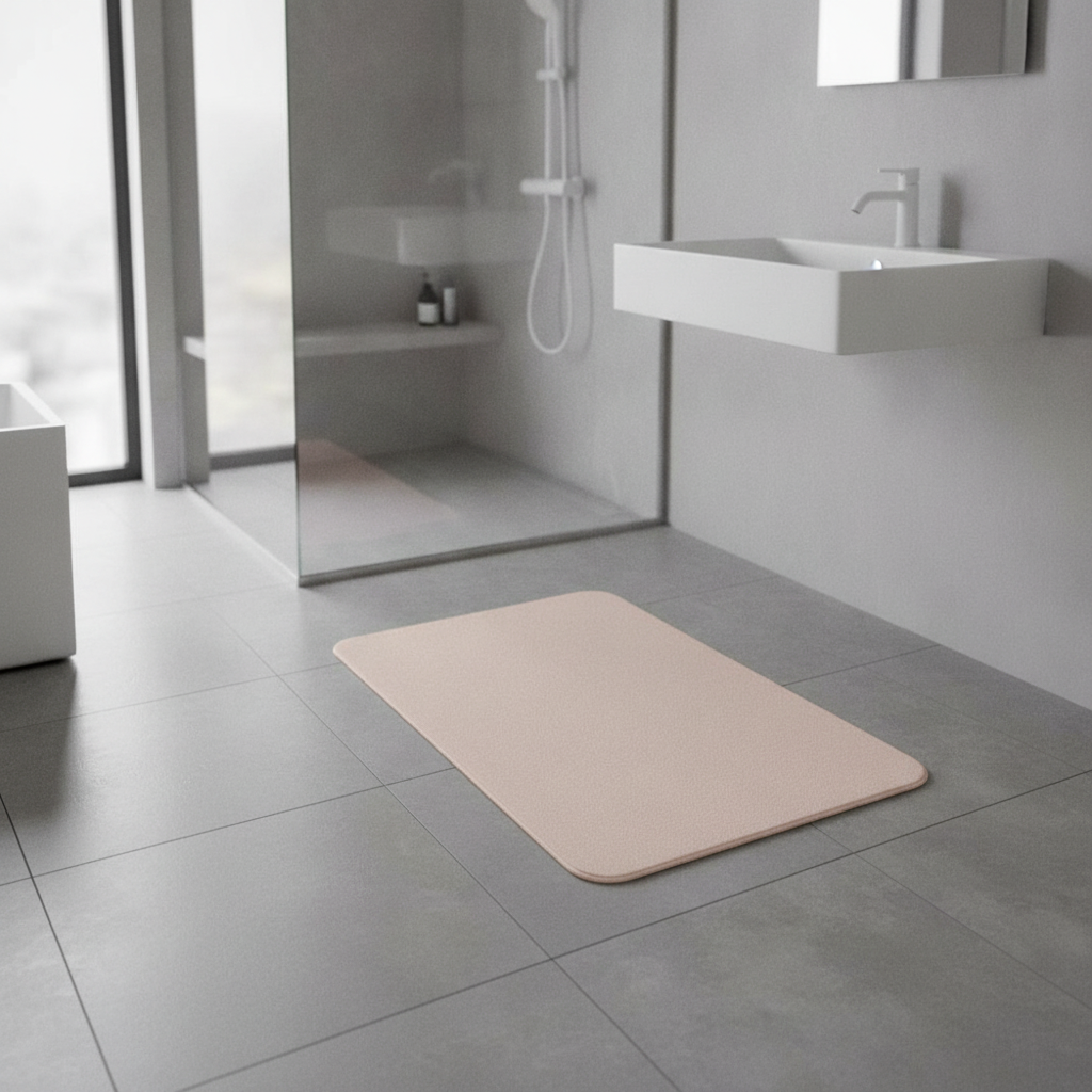 Absorbent Diatomite Bath Mat