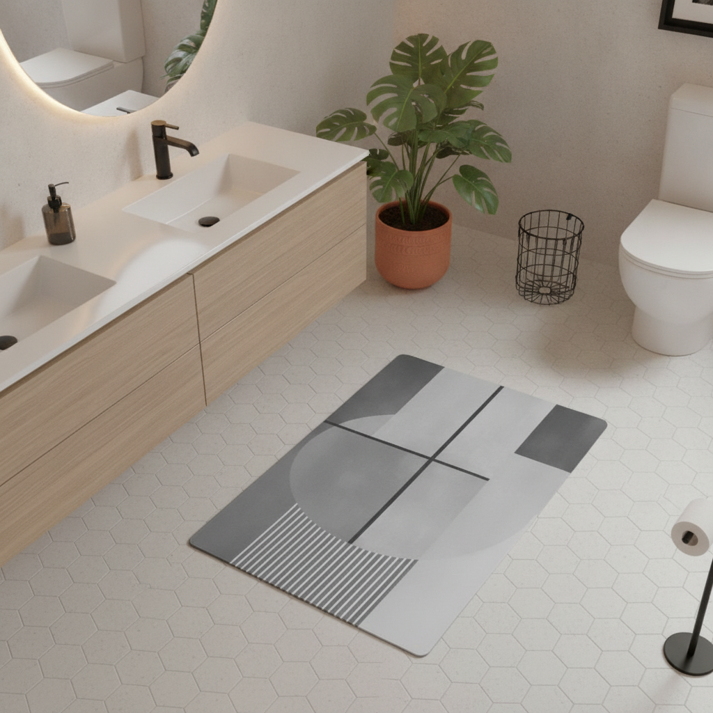 Charcoal Bath Mat