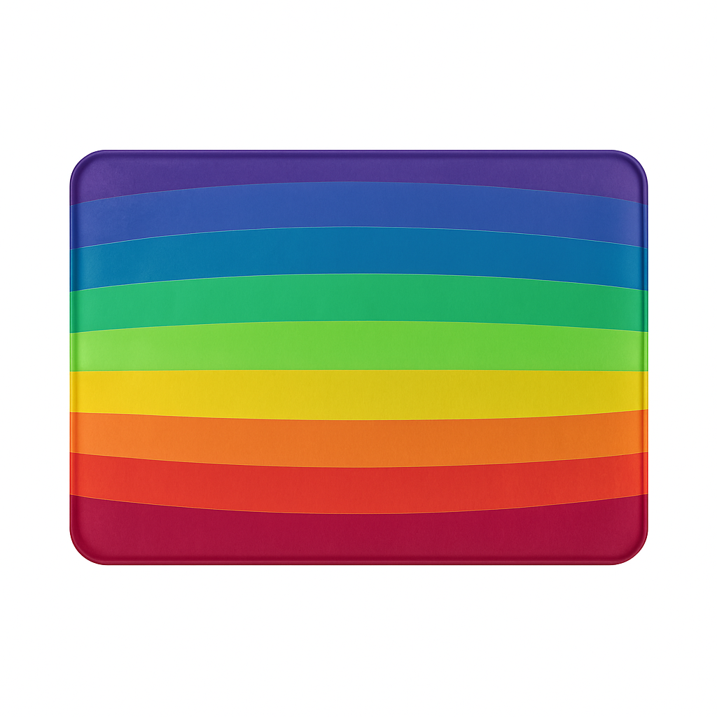 Rainbow Bath Mat