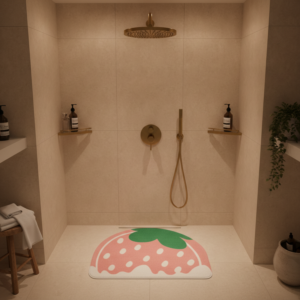 Pink Pale Bath Mat - view 9