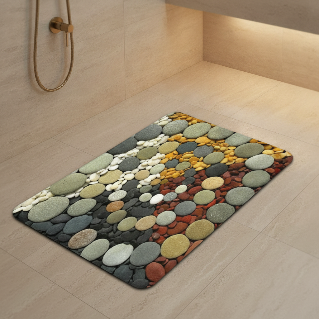 Pebble Bathroom Rug