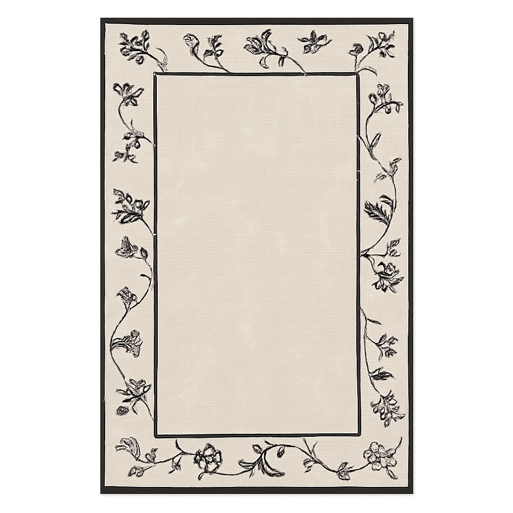 Diatomite Baroque Bath Mat