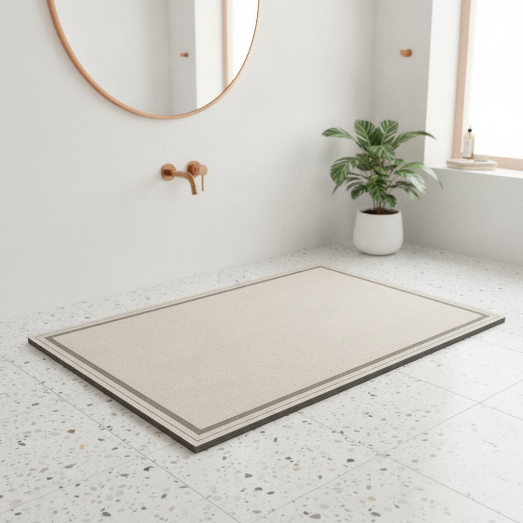 Diatomite Large Size Bath Mat