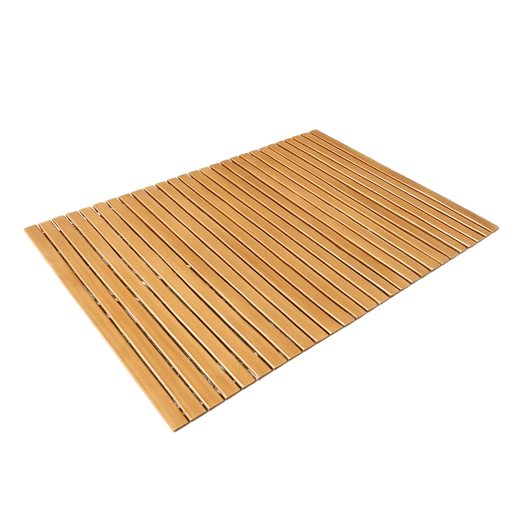 Bamboo Wood Bath Mat