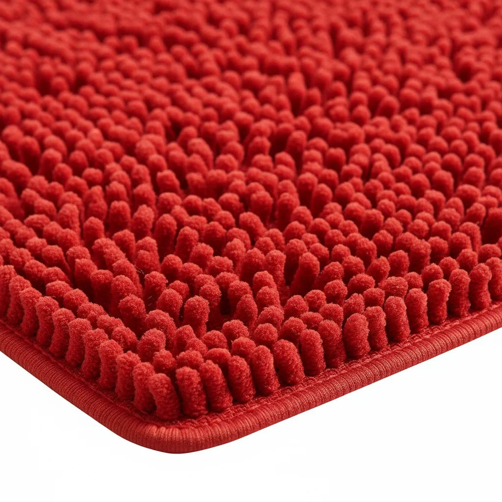 Large Red Bath Mat - view 12