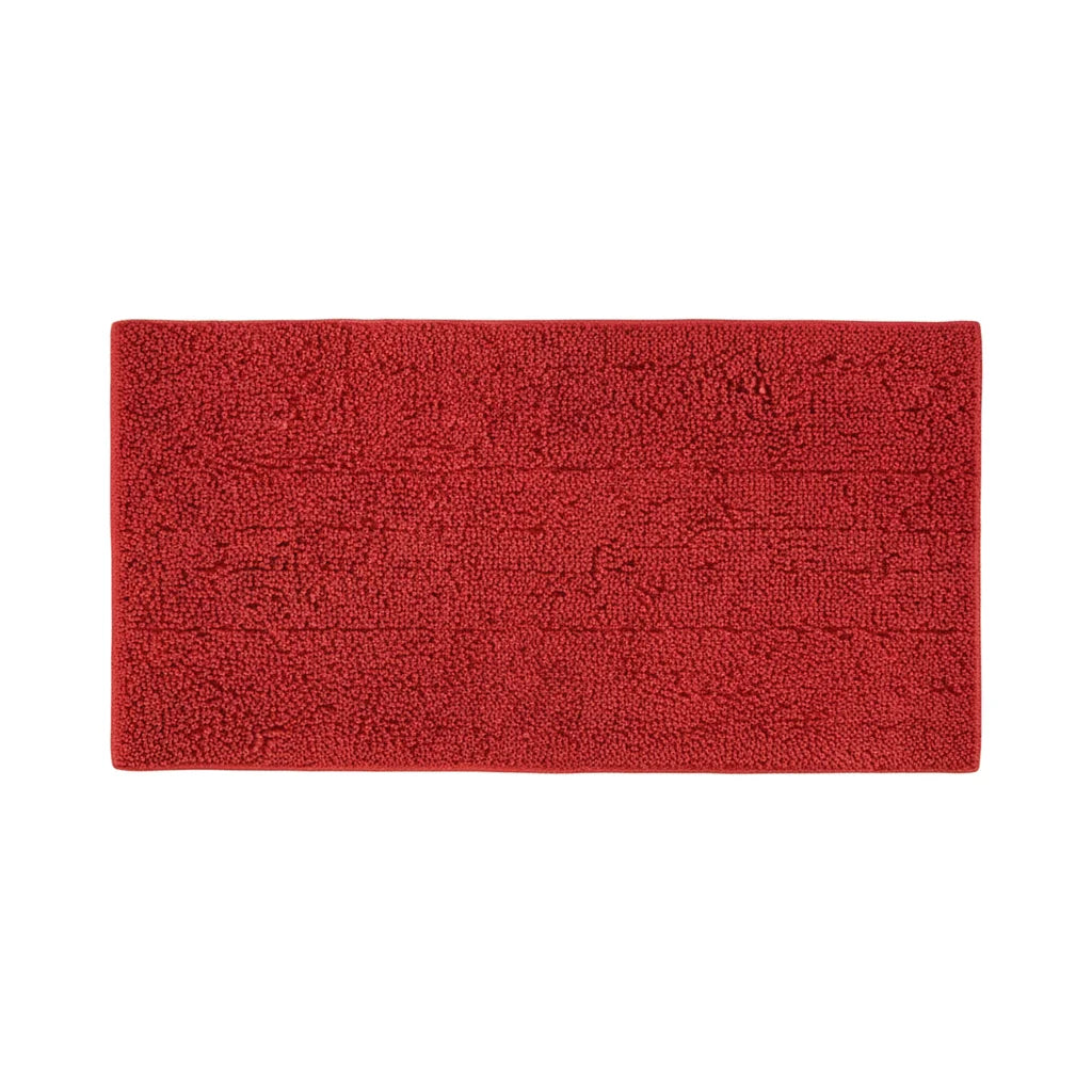 Large Red Bath Mat - care instructions