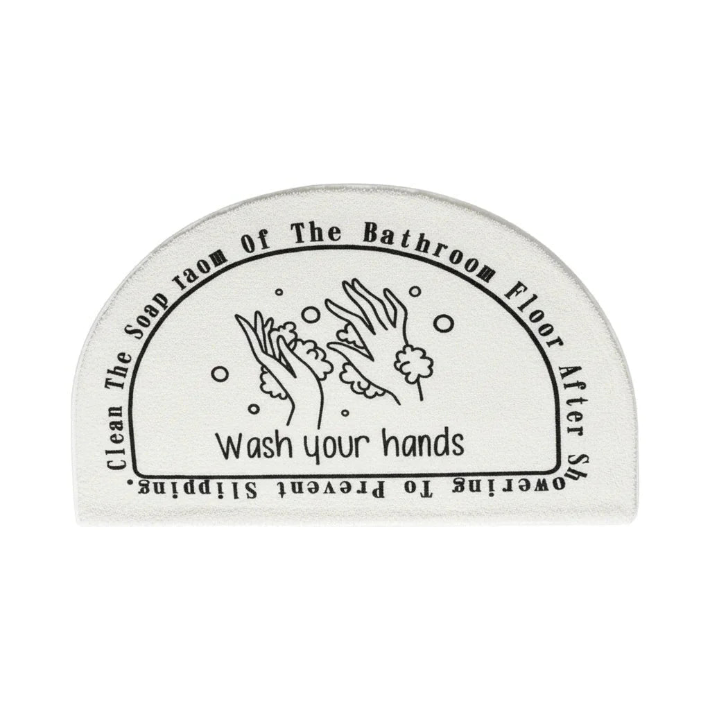 Half Moon Shower Mat