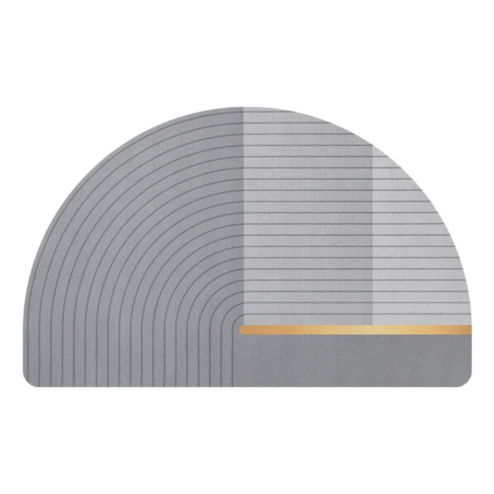 Honlaker Half Moon Bath Mat