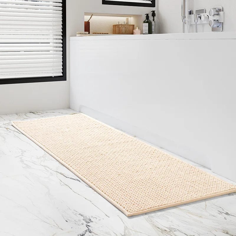 Large Size Bathroom Rug - size comparison