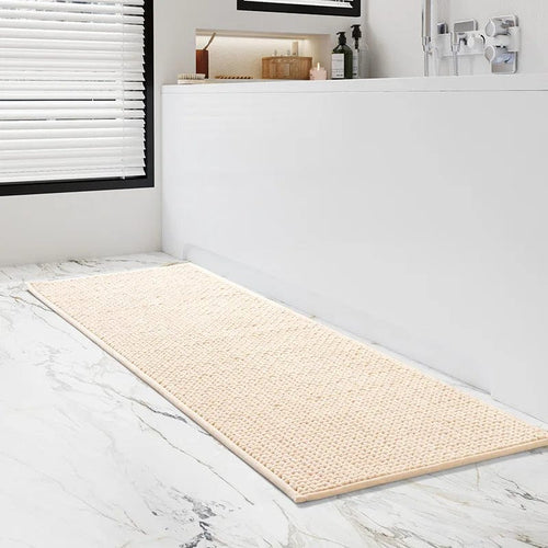 Large Size Bathroom Rug - size comparison
