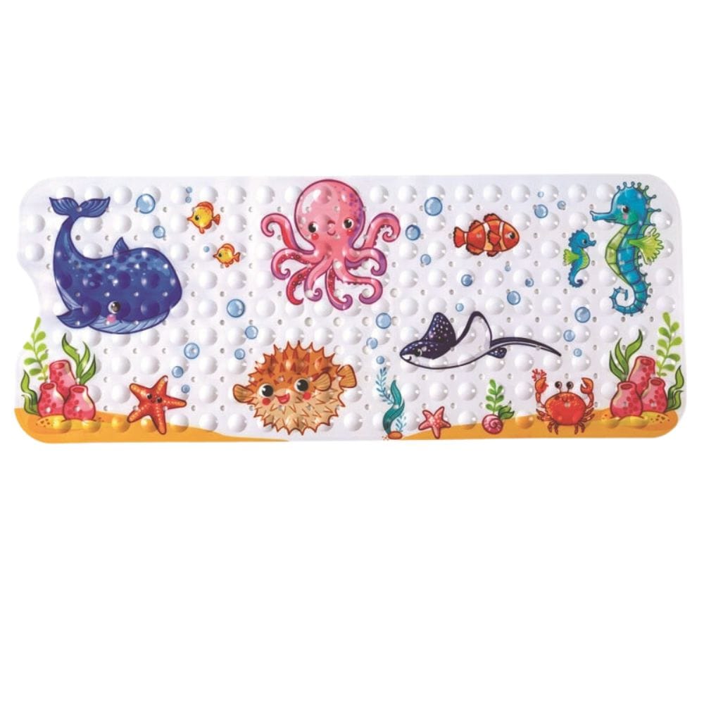 Non-Slip Baby Bath Mat - size comparison