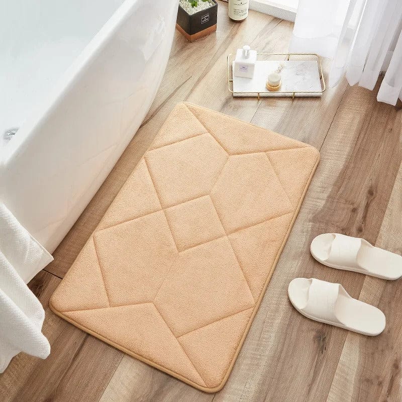 Non-Slip Bath Mat Sponge - size comparison