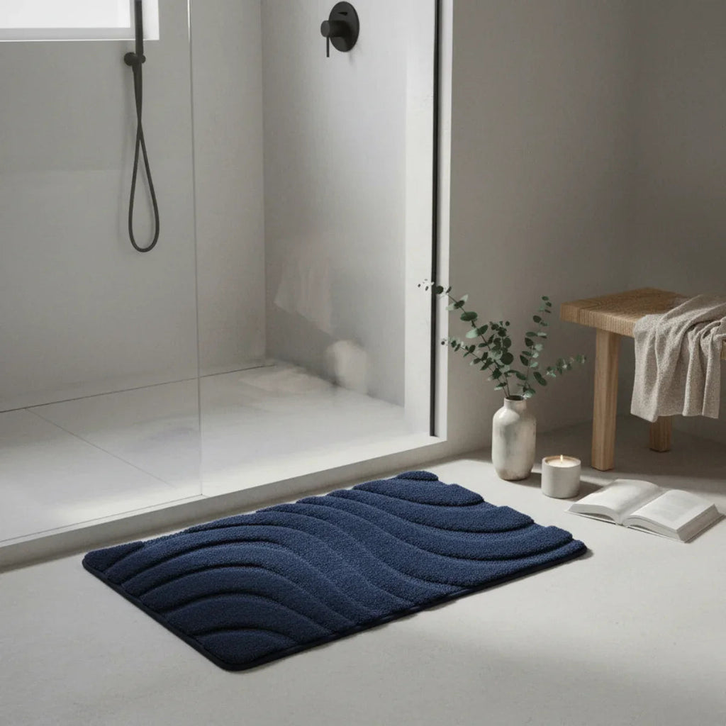 Non-Slip Blue Bath Mat - view 11