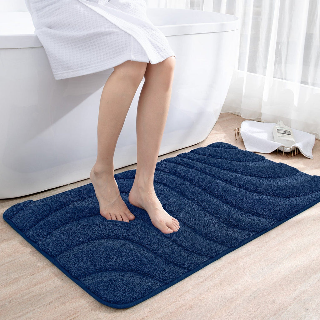 Non-Slip Blue Bath Mat - view 9