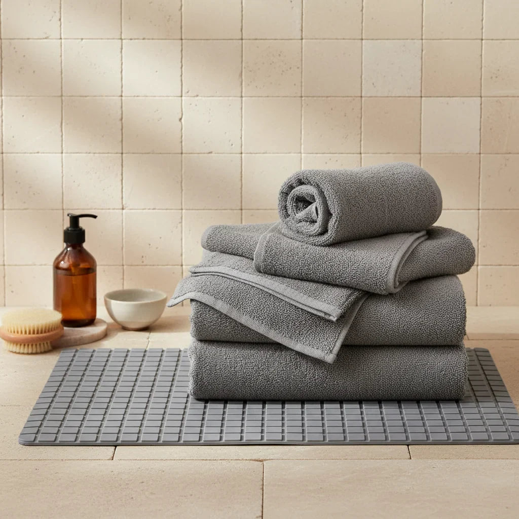 Non-Slip For Senior Shower Mat - close-up texture