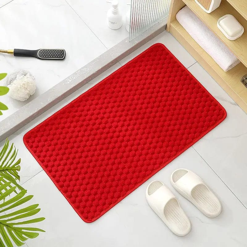 Non-Slip Large Size Bath Mat - bathroom setting